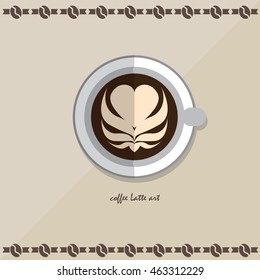 icon coffee latte B