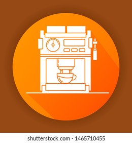 Icon coffee maker. Flat illustration vector.