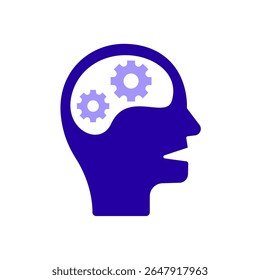 Icon a cognition, isolated against a clean background.