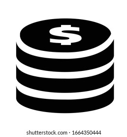 símbolo de la moneda de icono Diseño vectorial
