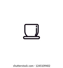 icon of cold drink vector