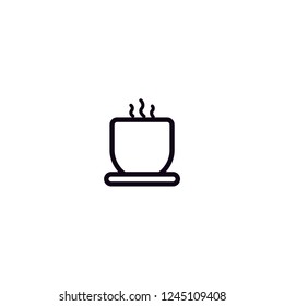 icon of cold drink vector