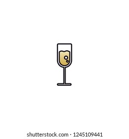 icon of cold drink vector