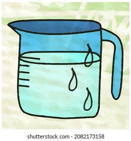 Icono Cinta Infográfica del Vector de Agua Fría