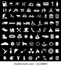 Icon collection for various designs