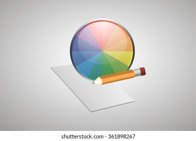 icon color theory drawing