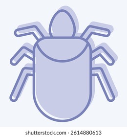 Icon Colorado Beetle. related to Insects symbol. two tone style. design editable