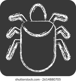 Icon Colorado Beetle. related to Insects symbol. chalk Style. design editable
