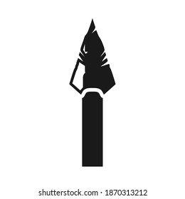 icon and combination logo
spear icon