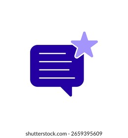 Icon a comment, isolated against a clean background.
