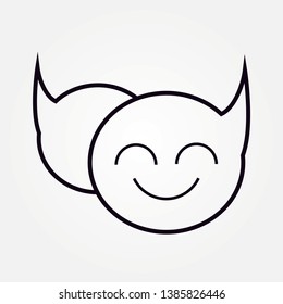 icon comment,chatting,chat,message,smiley graphic design single icon vektor