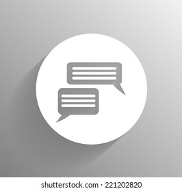  icon of a communication