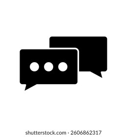 Icon a communication, isolated against a clean background.