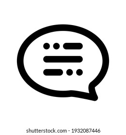 Icon Communication With Style Outline
