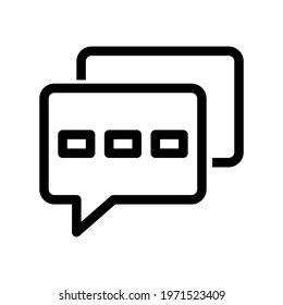 Icon Communication With Style Outline