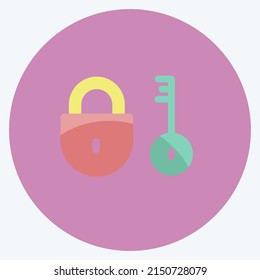 Icon Company Network. suitable for IT Services symbol. flat style. simple design editable. design template vector. simple symbol illustration