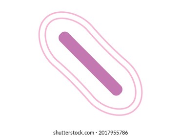 Icon of compress for menstruation.