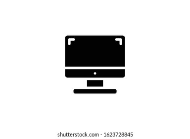 Icon Computer Vector Illustrator Simple Design