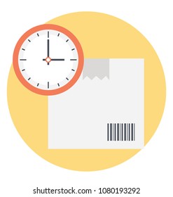 
Icon concept is shipment information in real time 

