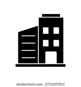 Icon a condo, isolated against a clean background.