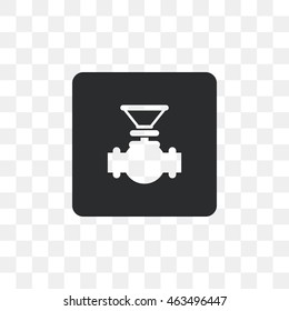 Icon connecting pipes valve.