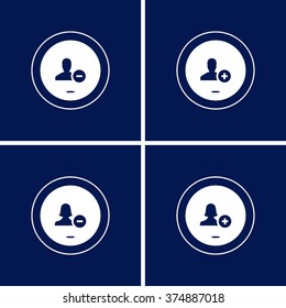 icon contact for Web and Mobile