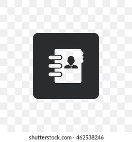 Icon contacts book.