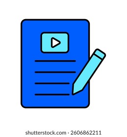 Icon a content, isolated against a clean background.