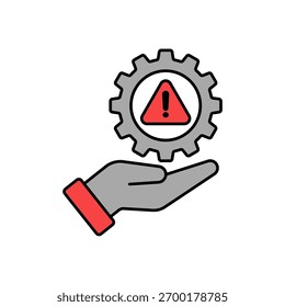Icono de un control, aislado contra un fondo limpio.