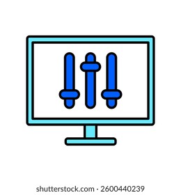 Icon a controls, isolated against a clean background.