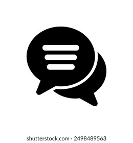 icon convertation, message, ui, basic , essential can use in design