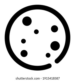 icon cookie using line style