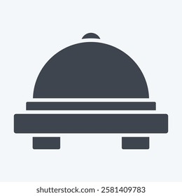 Icon Cooking. related to Hobbies symbol. glyph style. design editable