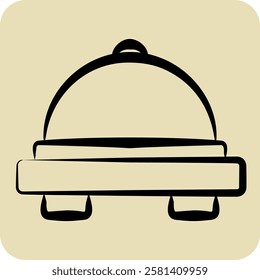 Icon Cooking. related to Hobbies symbol. hand drawn style. design editable