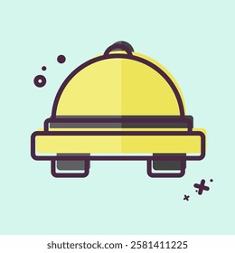 Icon Cooking. related to Hobbies symbol. MBE style. design editable