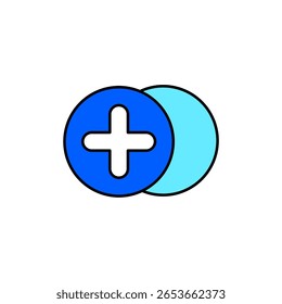 Icono de una copia, aislado contra un fondo limpio.