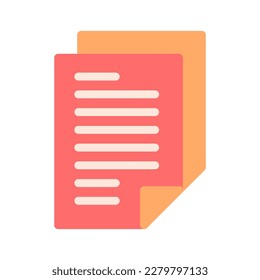 Icon Copywriting and Blogging. editable file and color, vector icon illustration