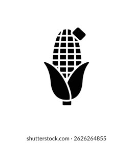 Icon of a Corn on the Cob with Butter