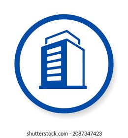 icon corporate blue, vector, illustrator, eps10
