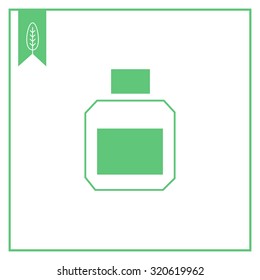 Icon of cosmetics bottle