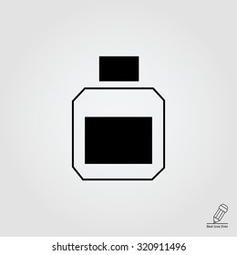 Icon of cosmetics bottle