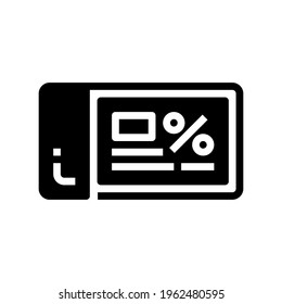Icon Coupon With Style Glyph