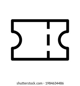 Icon Coupon With Style Outline