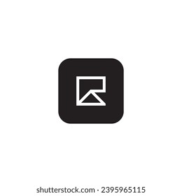 icon cr modern, simple, abstract