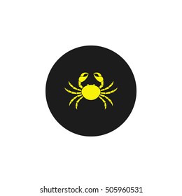 Icon crab.