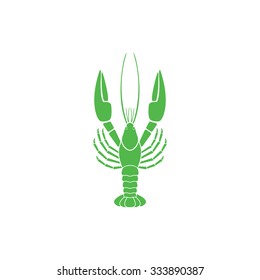 Icon crayfish.