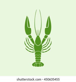 Icon crayfish.