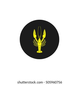 Icon crayfish.