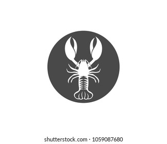 Icon crayfish. Lobster