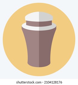 Icon Cream Bottle - Flat Style - simple illustration, good for prints , announcements, etc